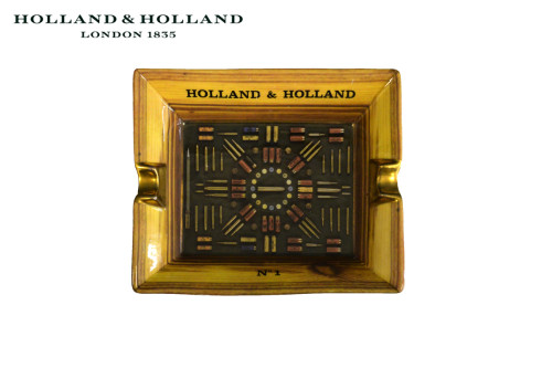 Holland And Holland Gunmakers Square Ashtray