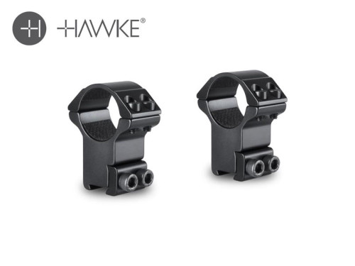 Hawke 1" Match Mount 2 Piece 9-11mm High