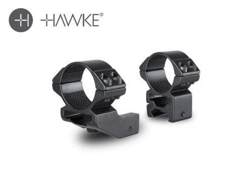 Hawke 1" Extension Ring 30mm 2 Piece Weaver High