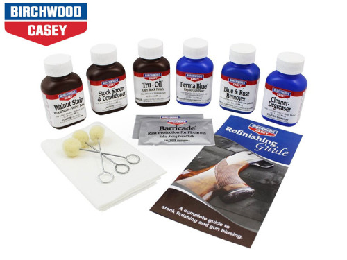 Birchwood Casey Perma Blue Liquid & Tru-Oil Gun Stock Finish Kit