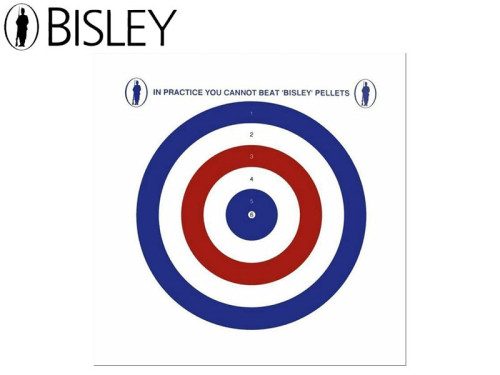 Bisley Coloured Paper Targets (25 Pack)