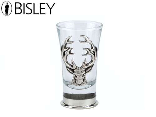Bisley English Pewter Shot Glass - Stag