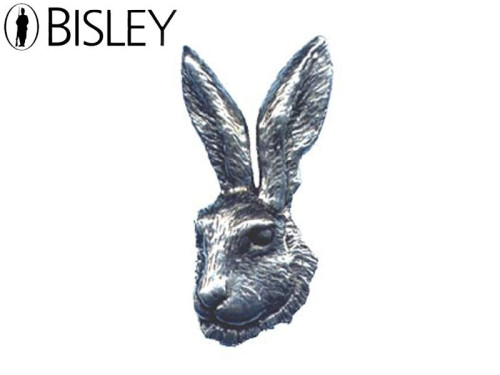 Bisley Pewter Pin - Hare's Head
