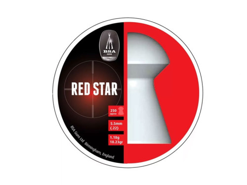 BSA Red Star .177 Pellets 4.5mm