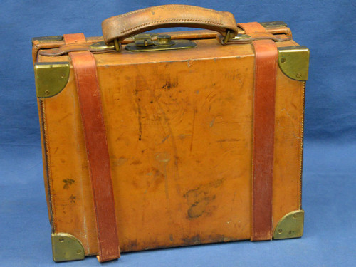 Cogswell & Harrison Oak Leather Cartridge Case