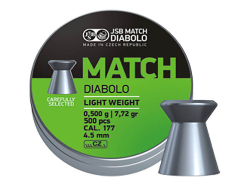 JSB Diabolo Match Light .177 Pellets