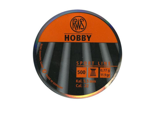 RWS Hobby .22 Pellets 5.5mm