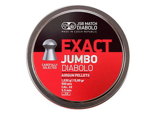 JSB Diablo Jumbo Exact .22 Pellets 5.52mm