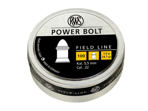 RWS Power Bolt .22 Pellets 5.5mm