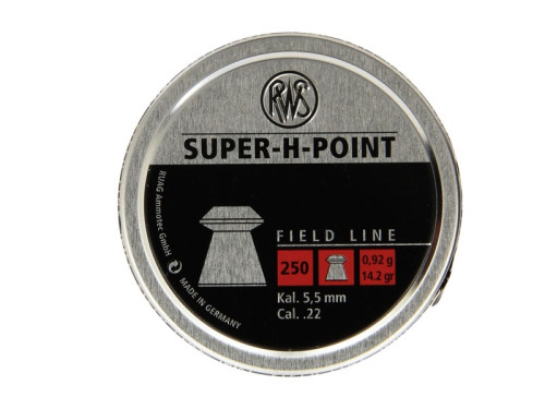RWS Super H Point .22 Pellets 5.5mm