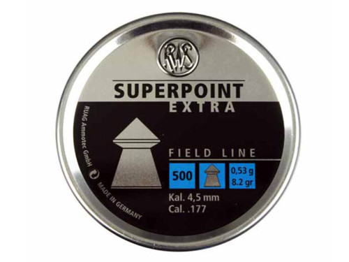 RWS Superpoint Extra .177 Pellets 4.5mm