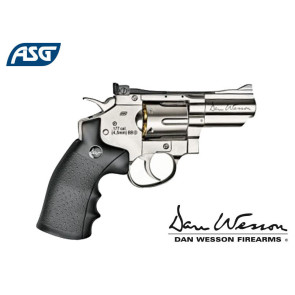 Dan Wesson ASG 2.5" Silver Ar Revolver 
