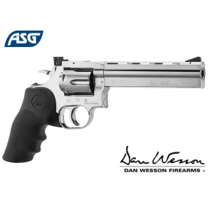 ASG Dan Wesson 715 6" Silver BB CO2 Revolver
