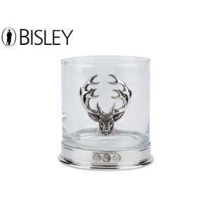 Bisley English Pewter Whiskey Tumbler  - Stag