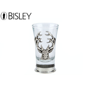 Bisley English Pewter Shot Glass - Stag