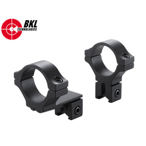 BKL 30mm 2 Piece Single Strap Offset Scope Rings
