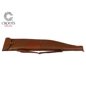 Croots Byland Leather Bipod Rifle Slip with Flap and Zip