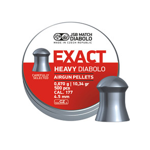 JSB Diablo Exact Heavy .177 Pellets 4.52mm
