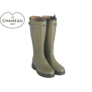 Le Chameau Women's Chasseur Leather Lined Boots