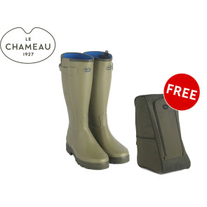 Le Chameau Chasseur Neoprene Lined Women's Boot-Free Boot bag