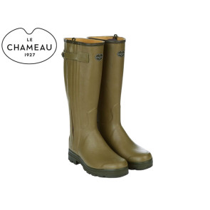 Le Chameau Men's Chasseur Leather Lined Boot