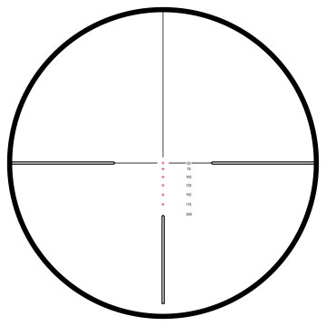 .22 LR Subsonic 9x Reticle