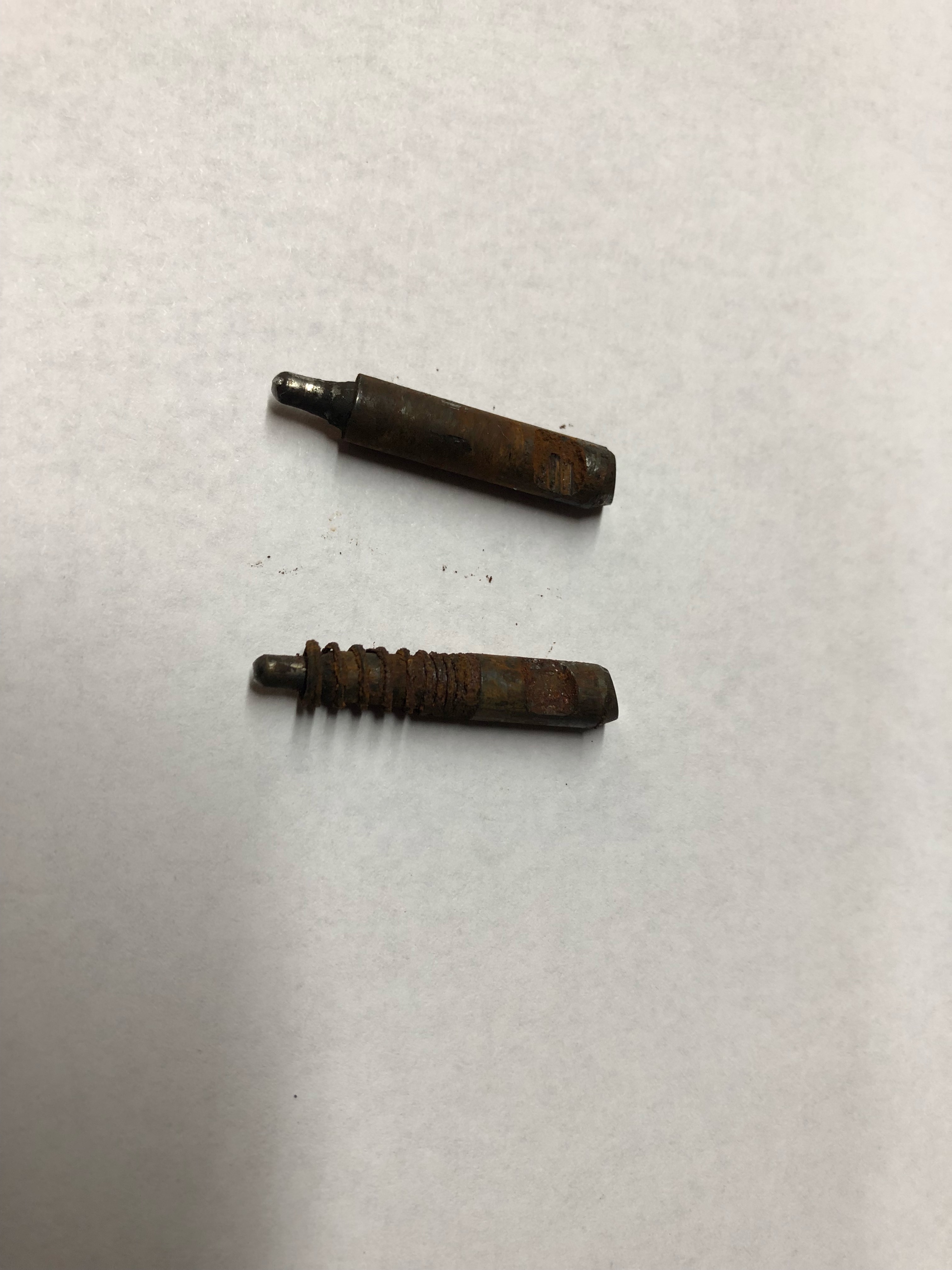 rusted firing pins  